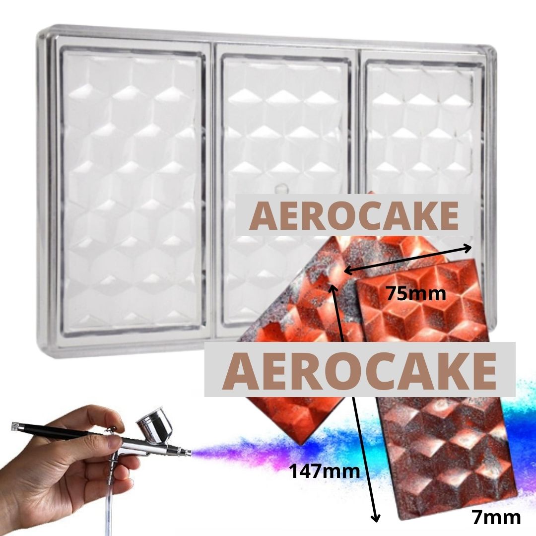 Moules Chocolat Bonbons Aérographe – AEROCAKE®