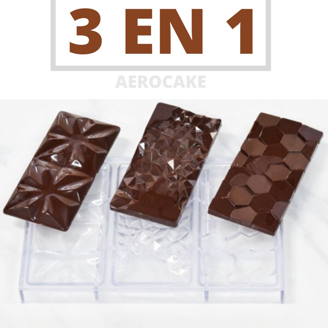 3 tablettes chocolat