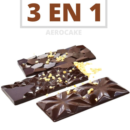 tablettes chocolats 3 en 1